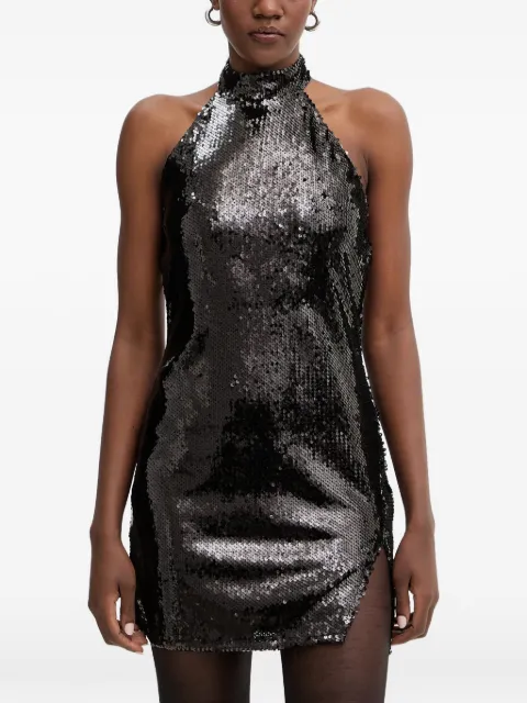 Haveone vestido corto con detalle de lentejuelas