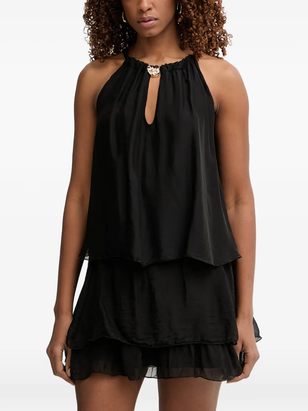 Haveone gold-tone hardware layered top