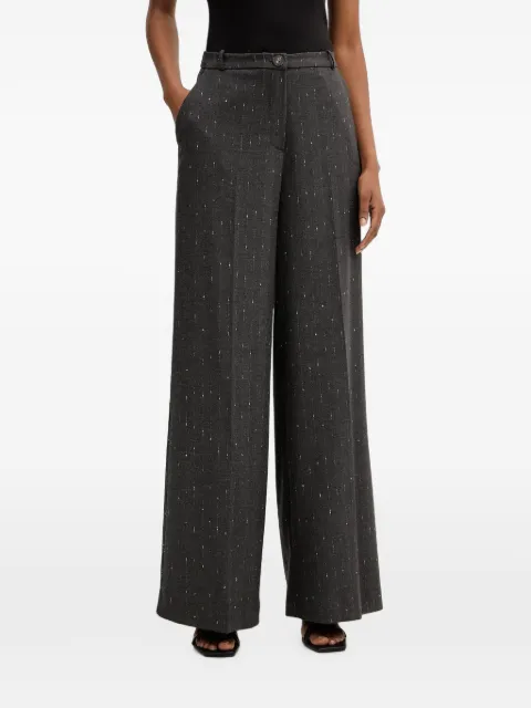 Haveone pantalones anchos a rayas diplomáticas