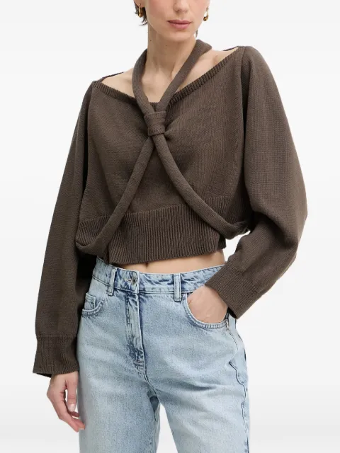Haveone knotted-detail sweater