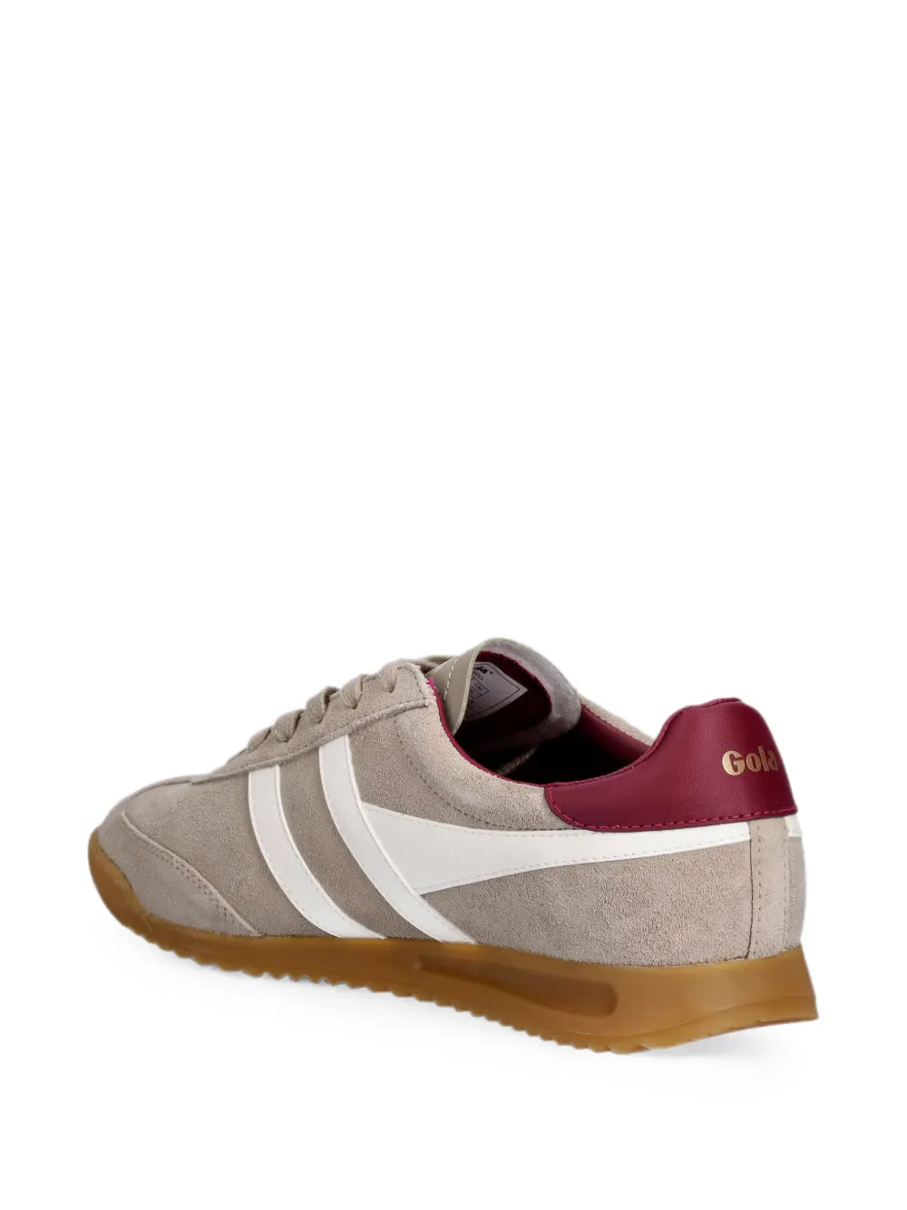 Gola Torpedo logo-print panelled sneakers Beige