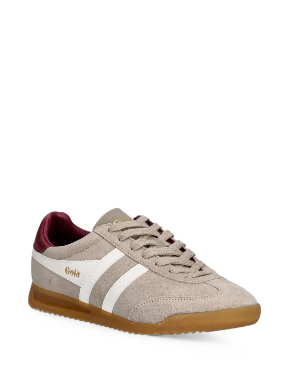 Gola Torpedo logo-print panelled sneakers Beige