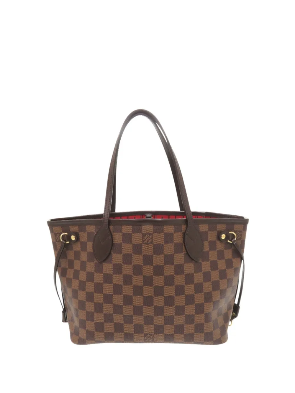 Louis Vuitton Pre-Owned 2011 Damier Ebene Neverfull PM tote bag - Brown