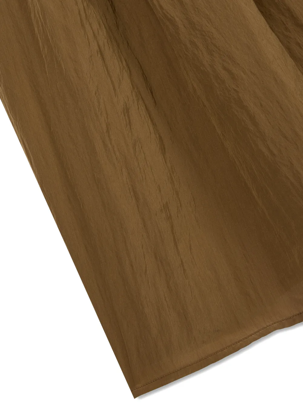 TOMBOY Asymmetrische gelaagde A-lijn jurk Beige