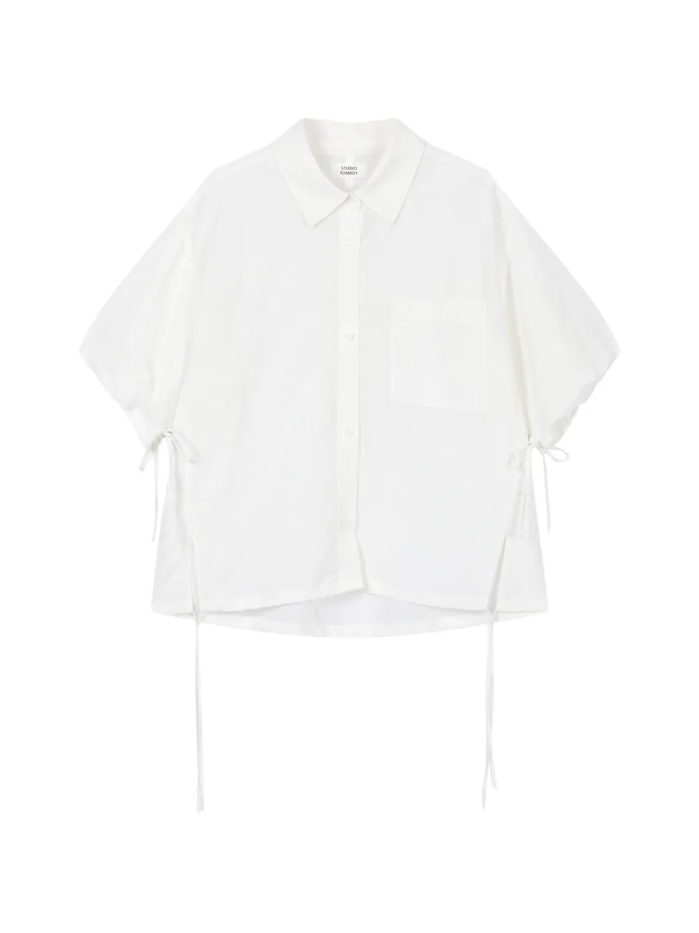 TOMBOY balloon-sleeve shirt - Bianco