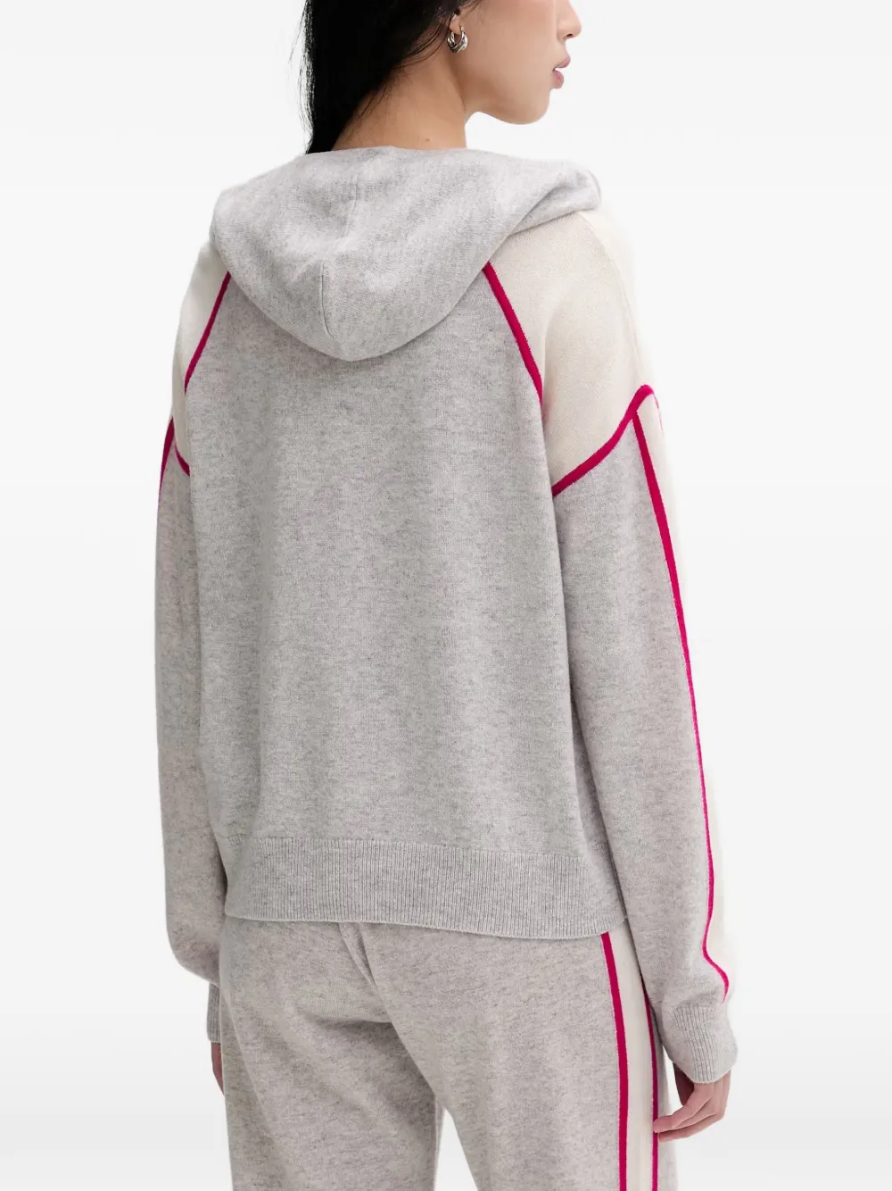  From Future Sudadera De Manga Larga Con Capucha - Gris 