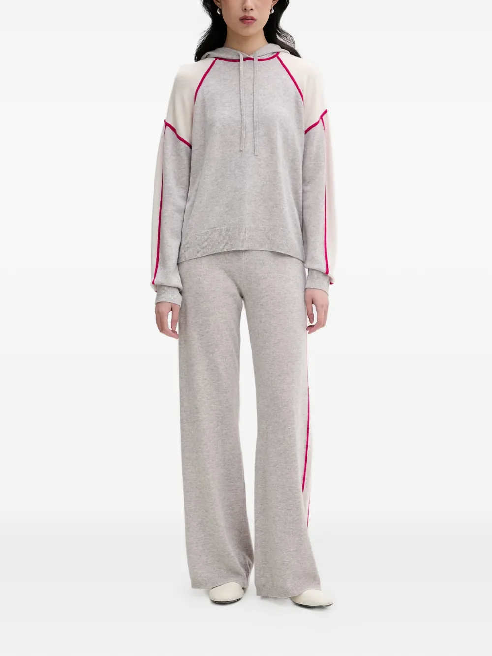  From Future Sudadera De Manga Larga Con Capucha - Gris 