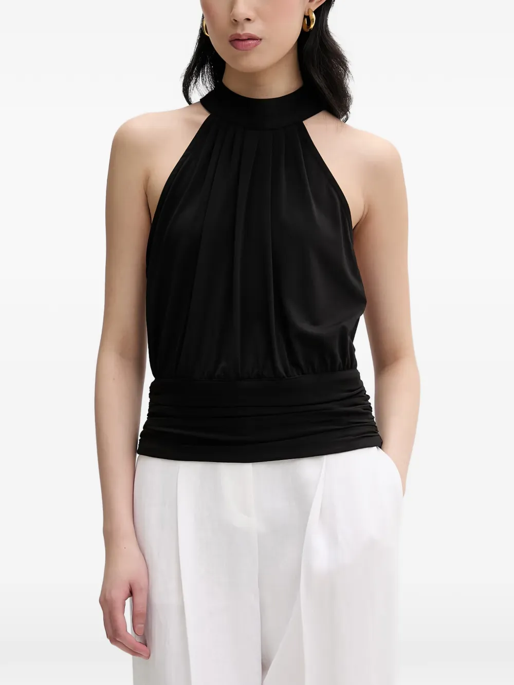Gestuz GZkadie ruched top - Nero