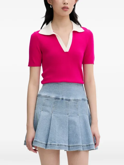FROM FUTURE ribbed-knit T-shirt