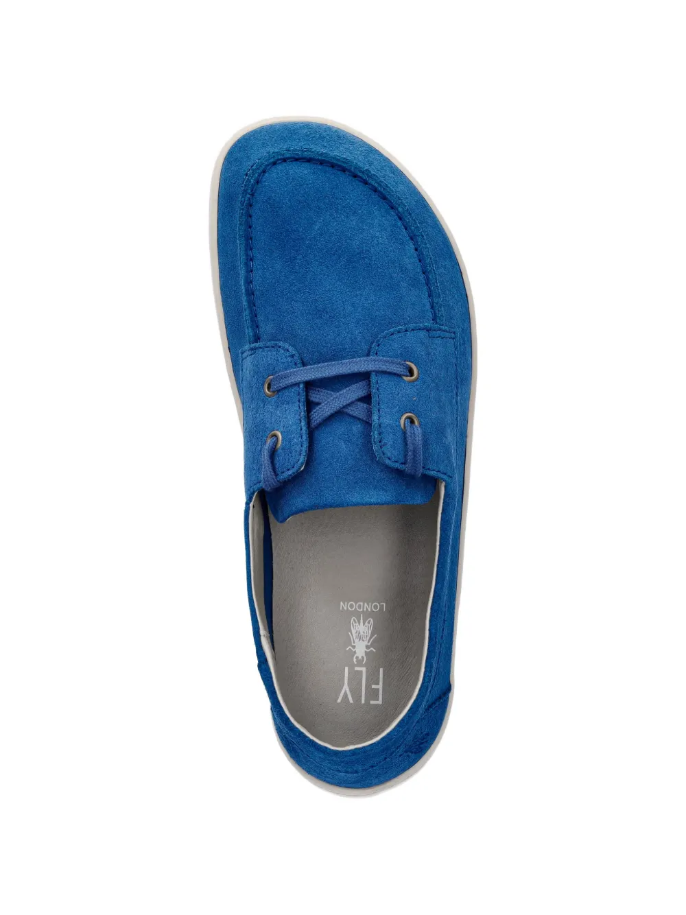 Fly London Suède loafers met veters Blauw
