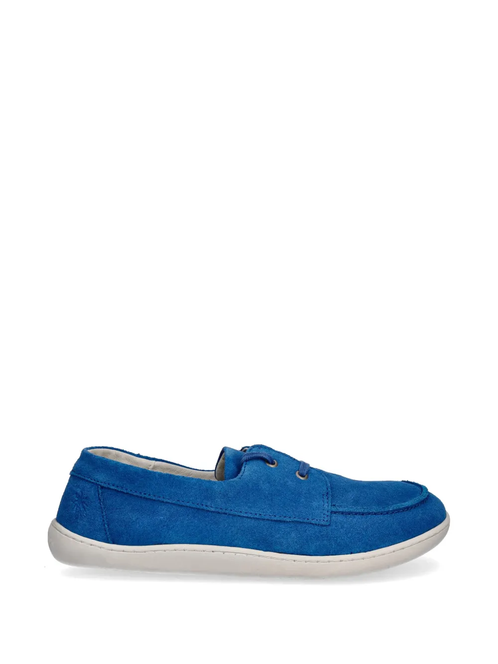 Fly London Mocassini in pelle scamosciata con lacci - Blu