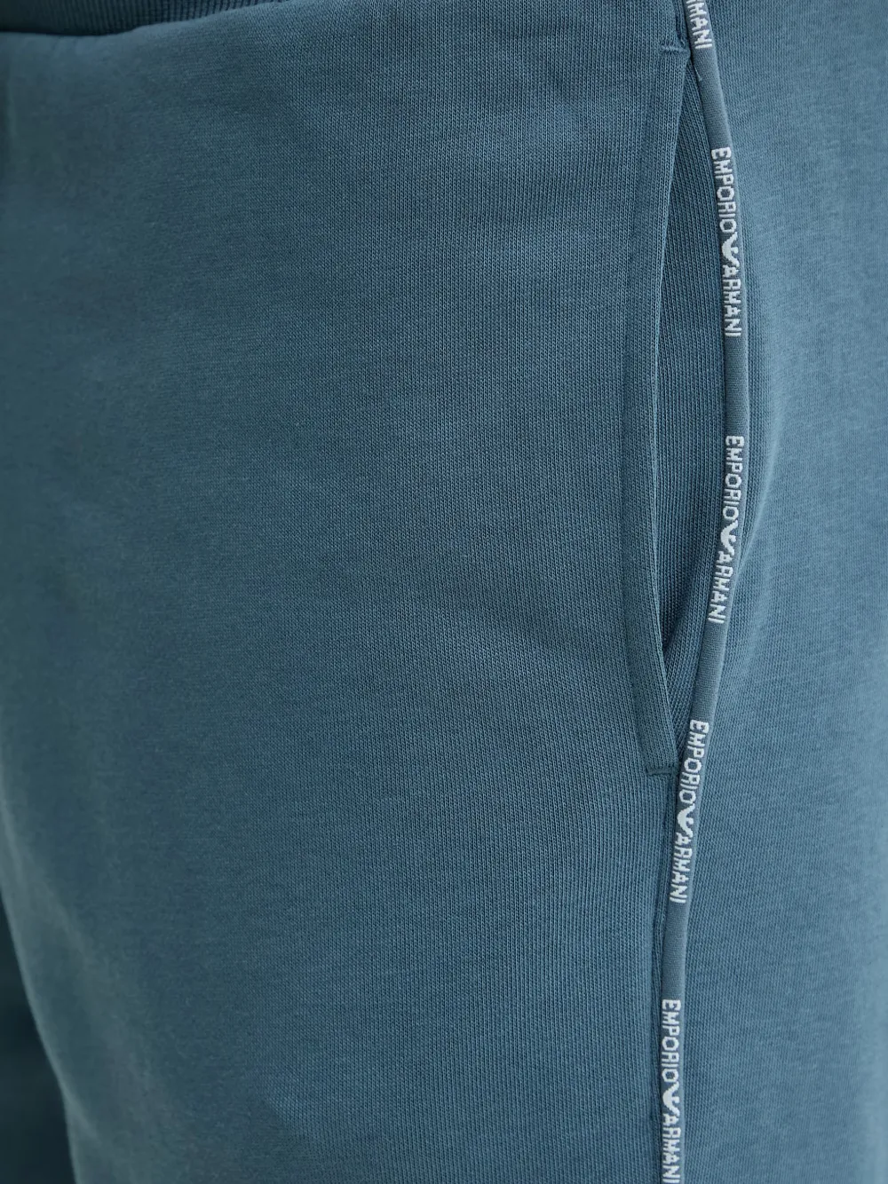 Emporio Armani Trainingsshorts met logoprint Blauw
