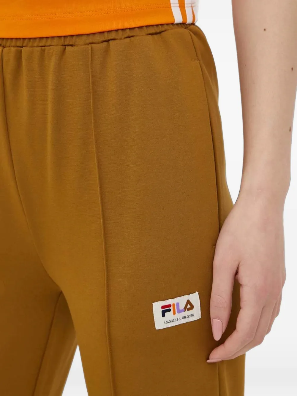 Fila Trainingsbroek met logopatch Bruin