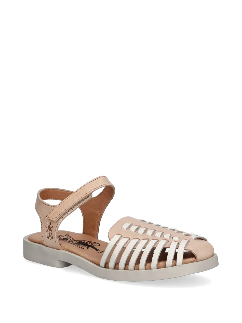 Fly London woven touch-strap sandals Beige
