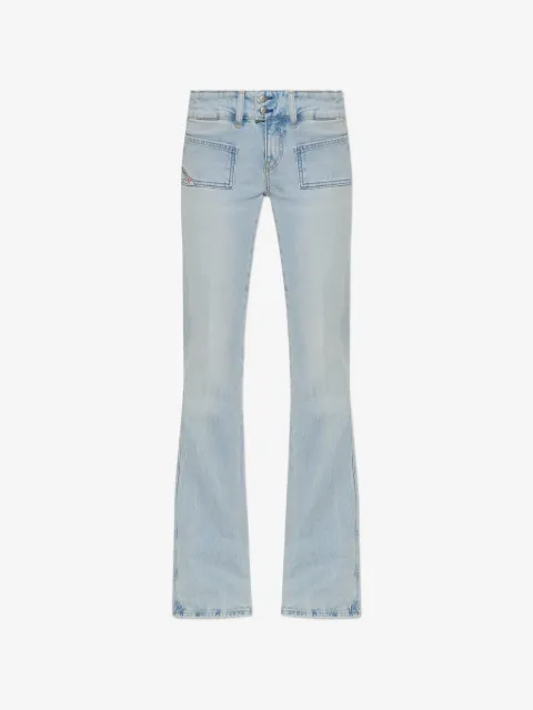 Diesel D-Hush patch-pocket jeans
