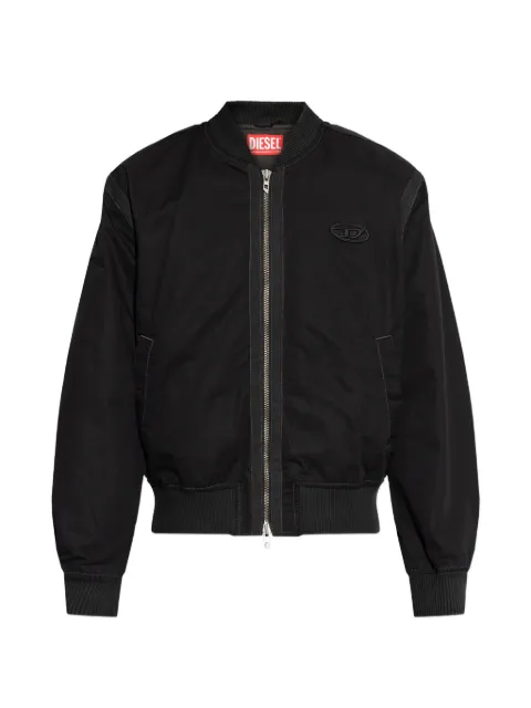 Diesel chaqueta bómber con parche del logo
