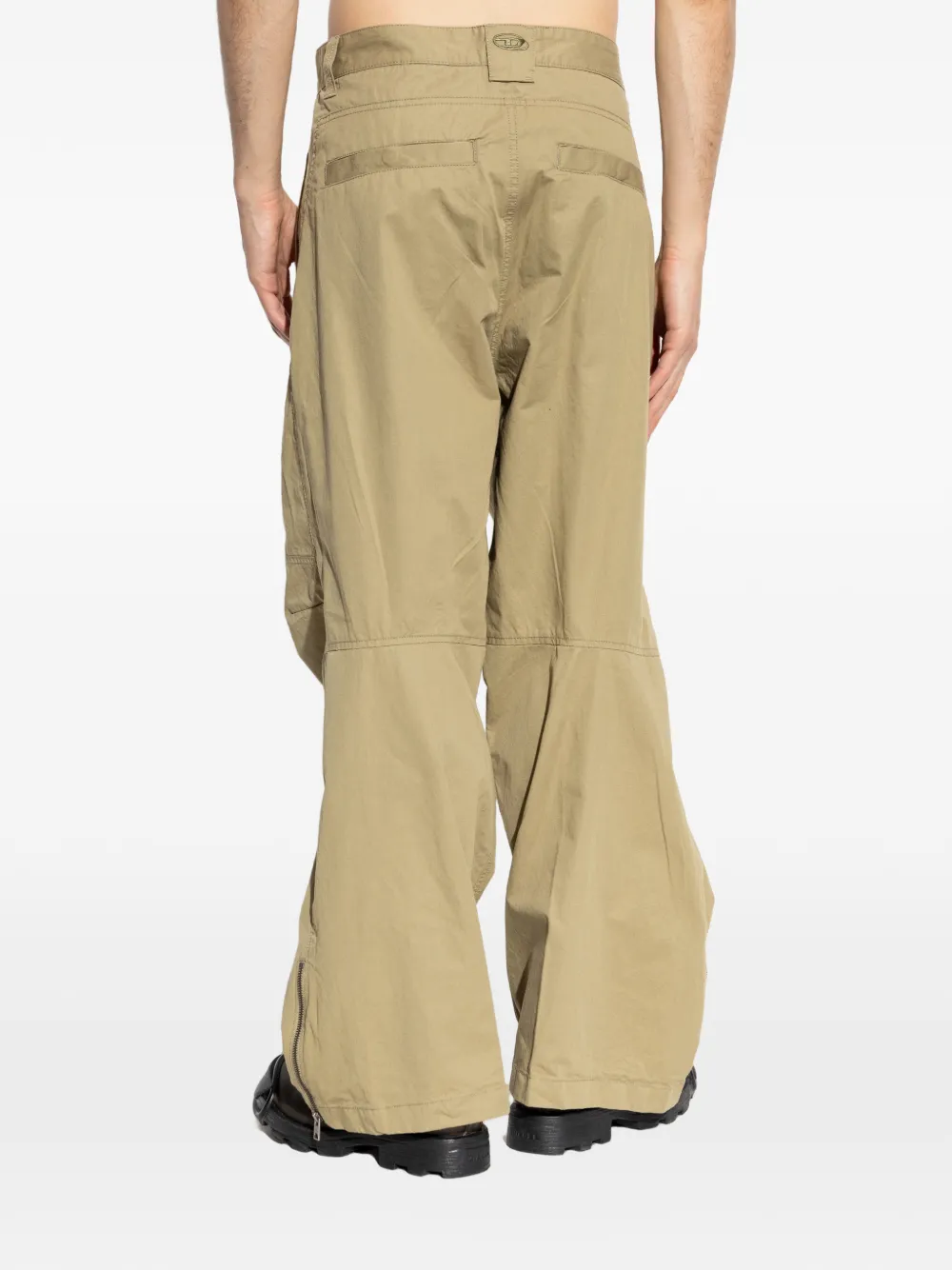 Diesel P-Delly broek met vlakken Groen