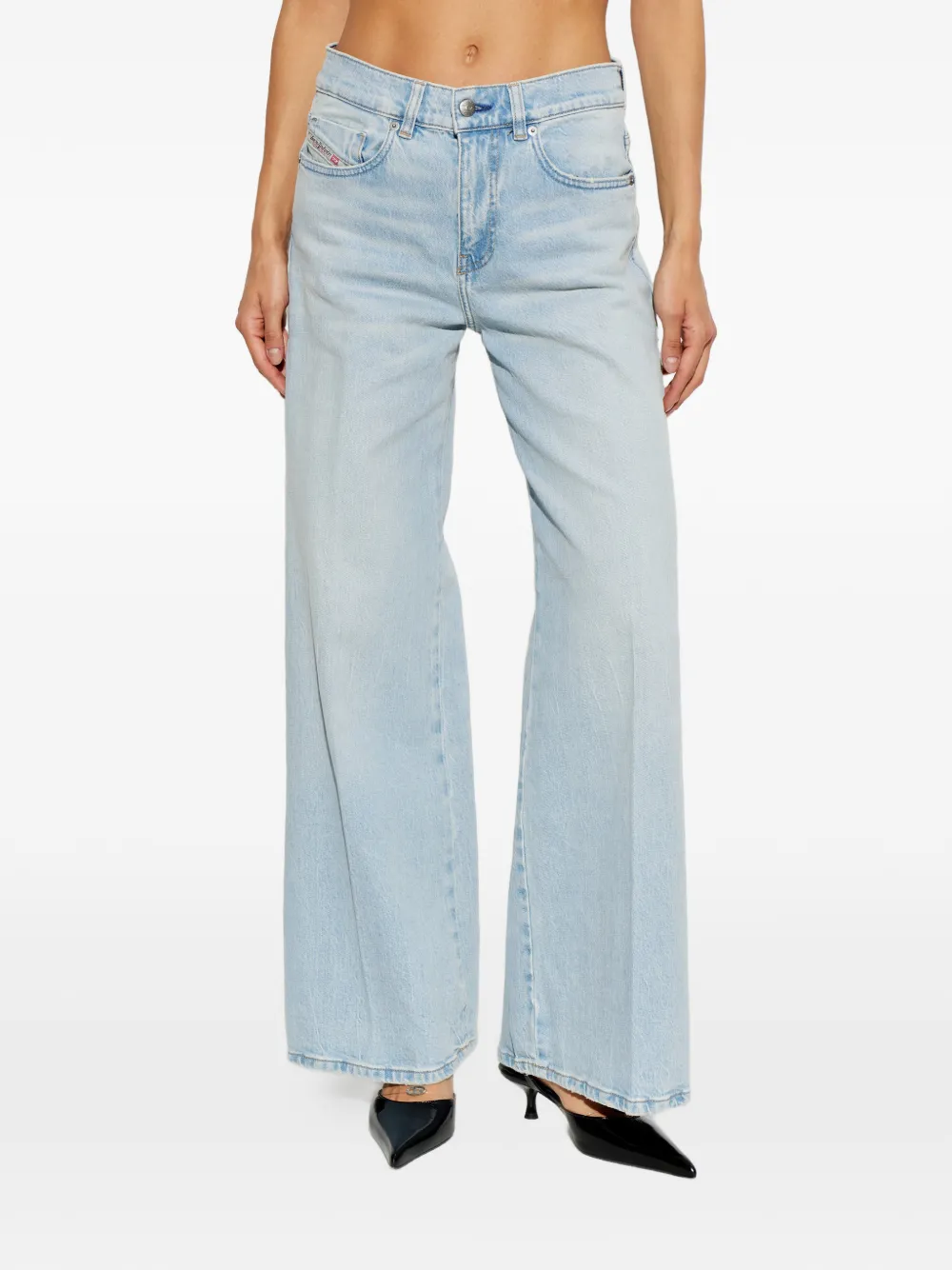Diesel 1978 D-Akemi jeans Blauw