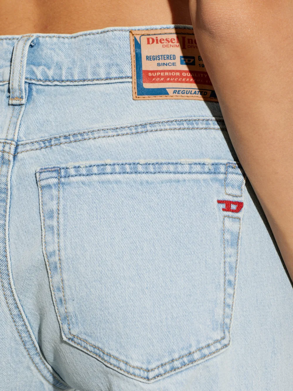 Diesel 1978 D-Akemi jeans Blauw