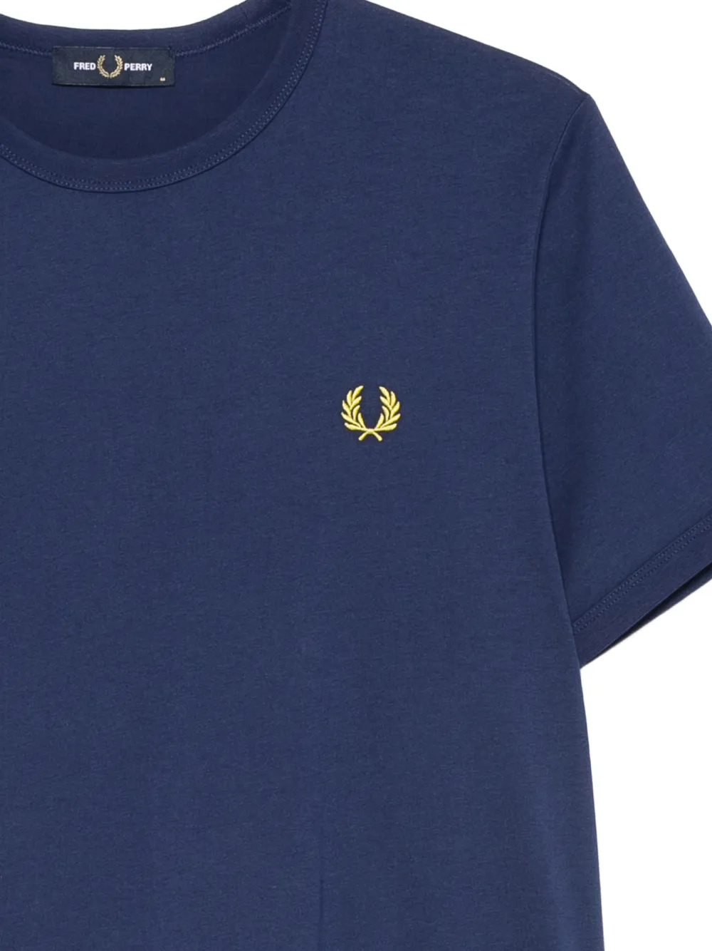Fred Perry Ringer T-shirt Blauw