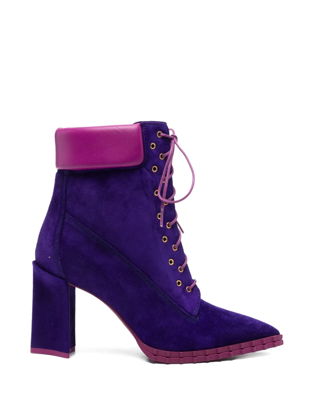 Rayla K lace-up pointed-toe boots
