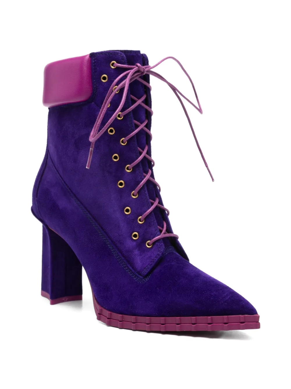  Rayla K Botas Con Puntera En Punta - Morado 
