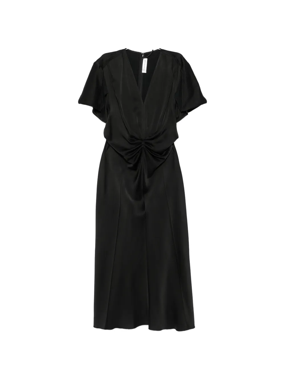 Victoria Beckham Eve midi dress - Schwarz