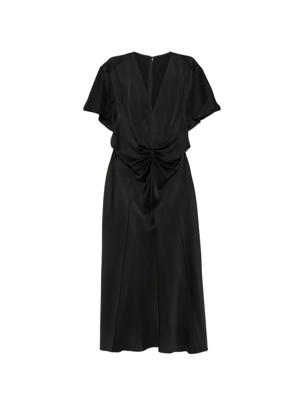 Victoria Beckham Eve midi dress - Nero