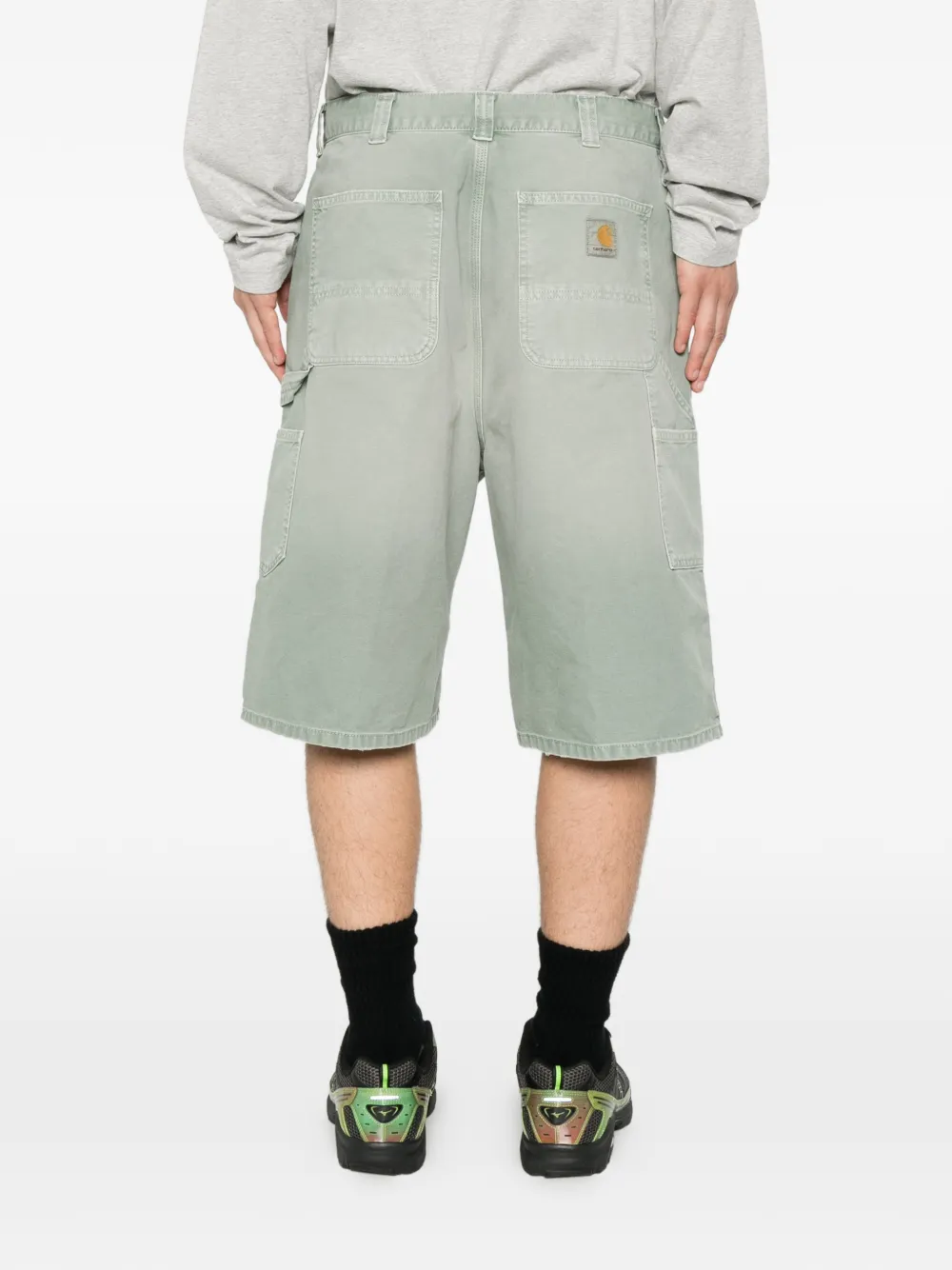 Carhartt WIP Shorts met dubbele knie Groen