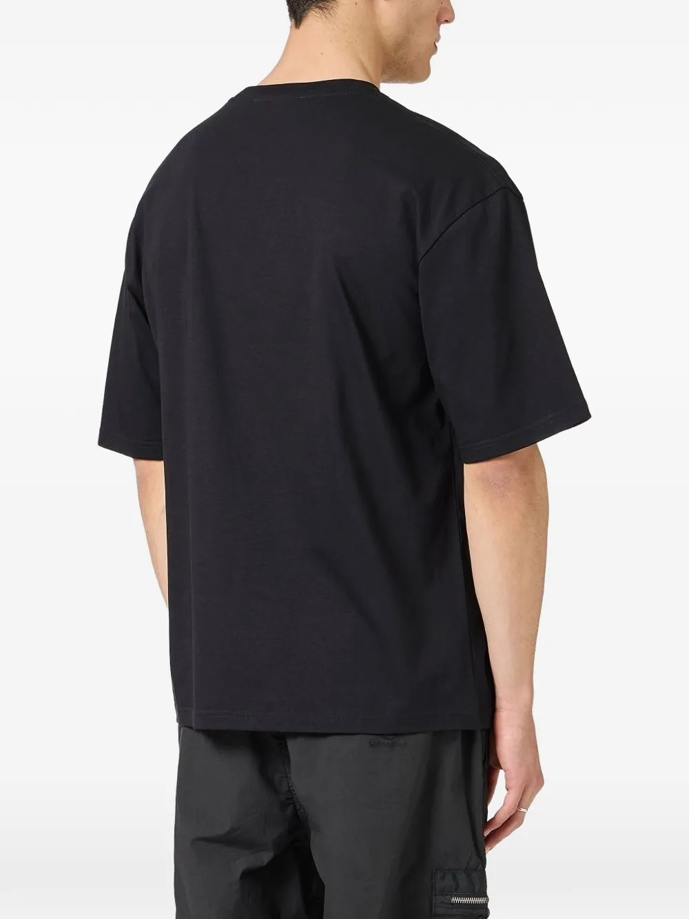 Iceberg Katoenen T-shirt met print Zwart