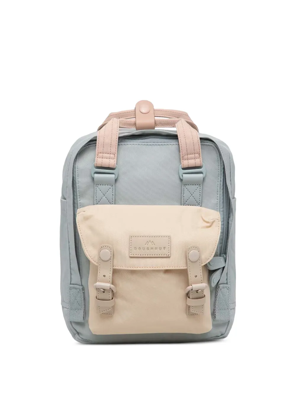 Doughnut Zaino Macaroon Mini Nature con fibbia - Blu
