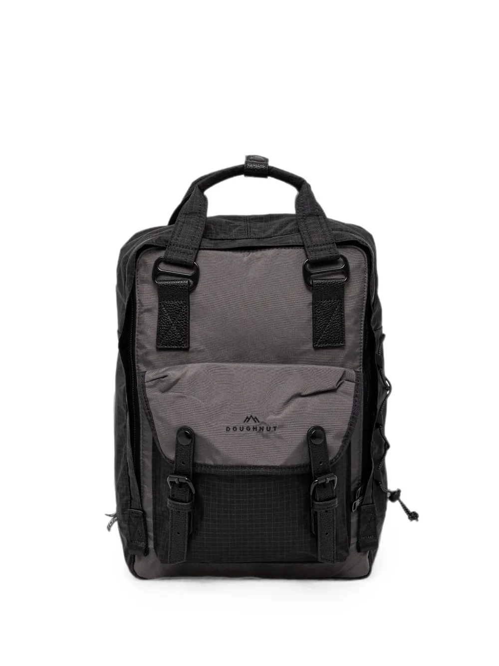 Doughnut buckle-fastening backpack - Nero