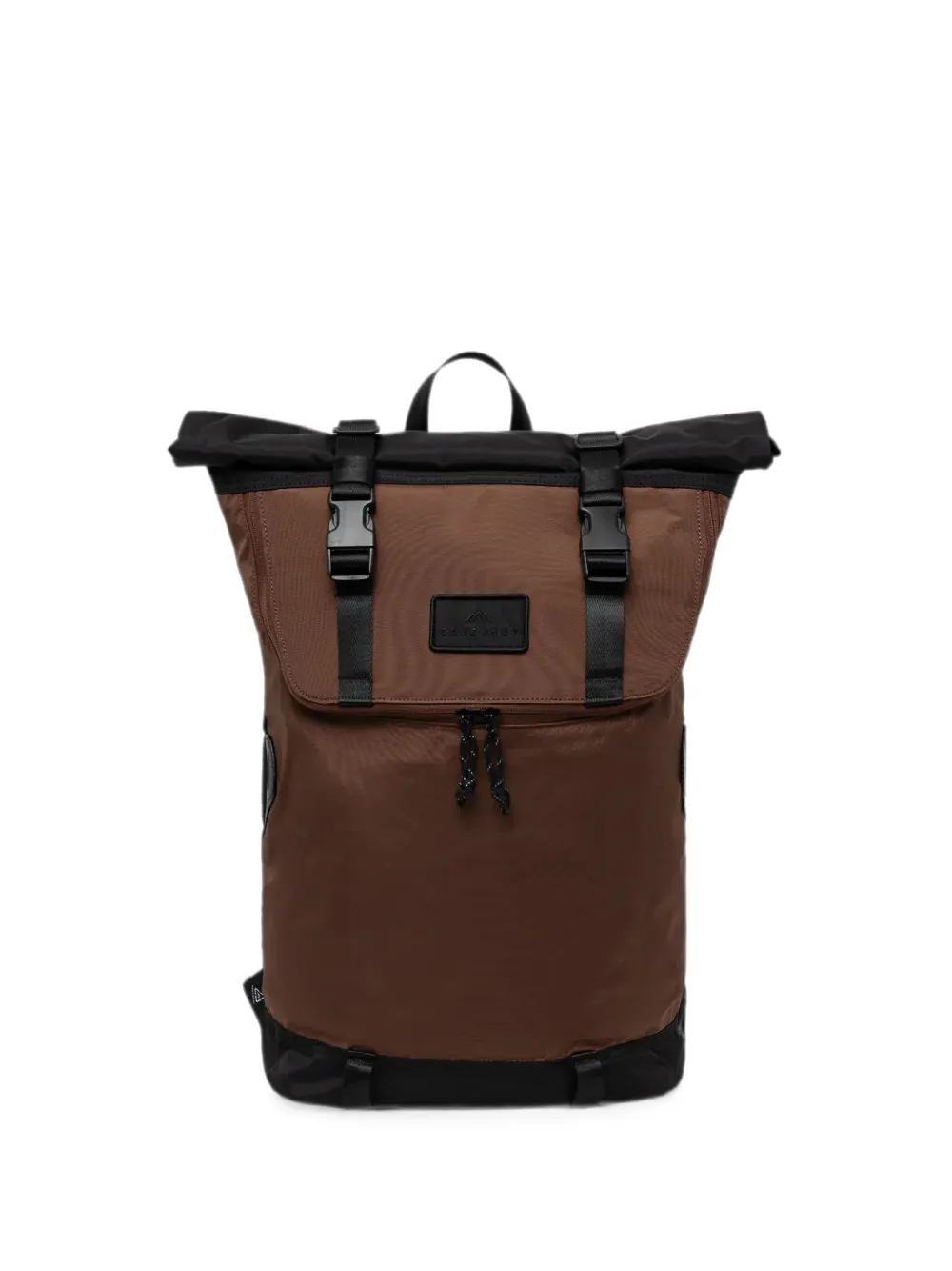 Doughnut buckle-fastening backpack - Marrone
