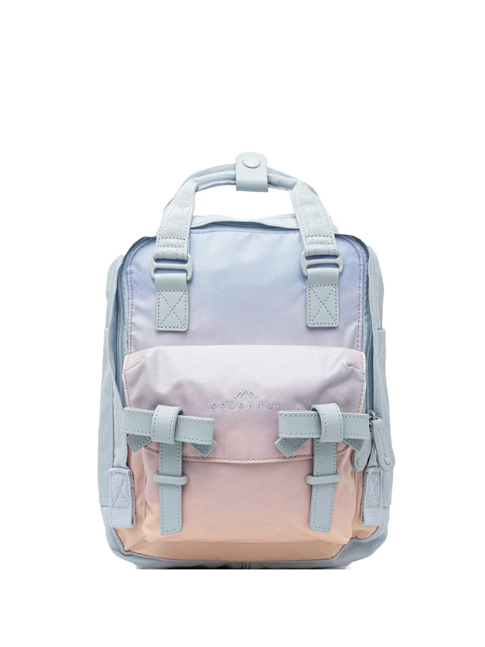 Doughnut Macaroon Mini Sky x Ribbon Series bow-detail backpack - Blu