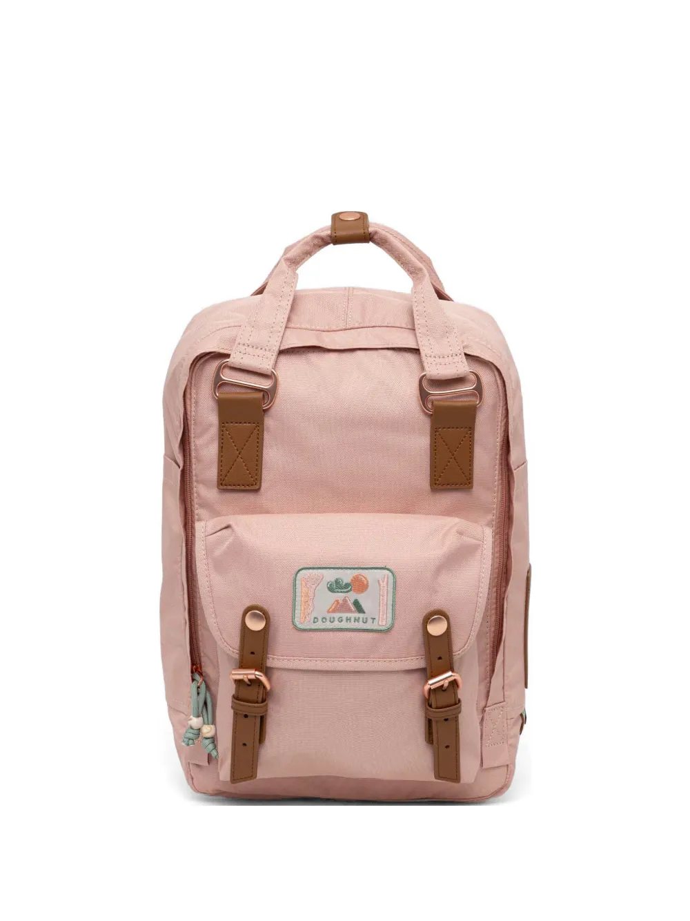 Doughnut Macaroon Dreamwalker Series buckle-fastening backpack - Rosa