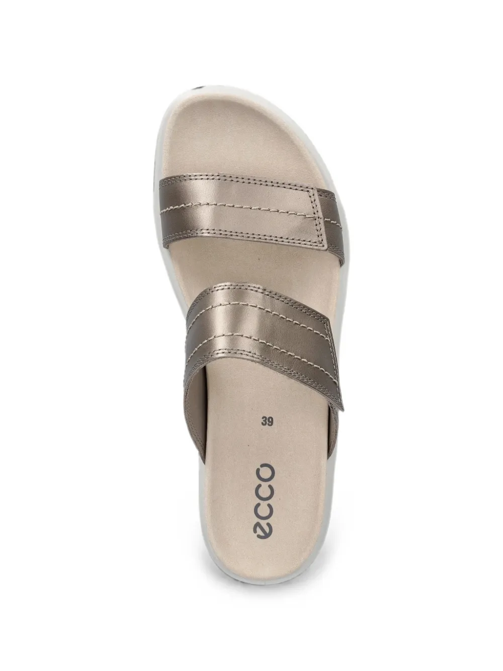 ECCO touch-strap sandals Beige