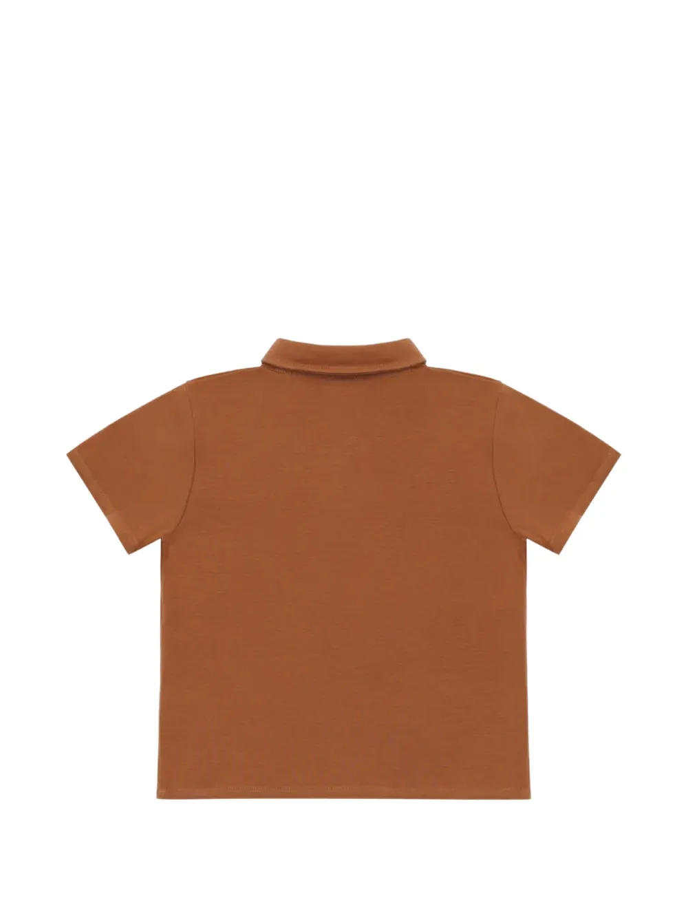 Donsje Wouti dog-patch polo shirt Bruin