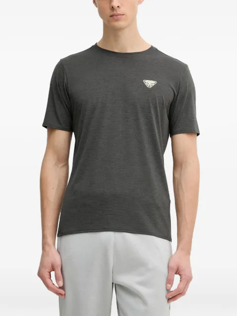 DYNAFIT logo-patch graphic-print T-shirt