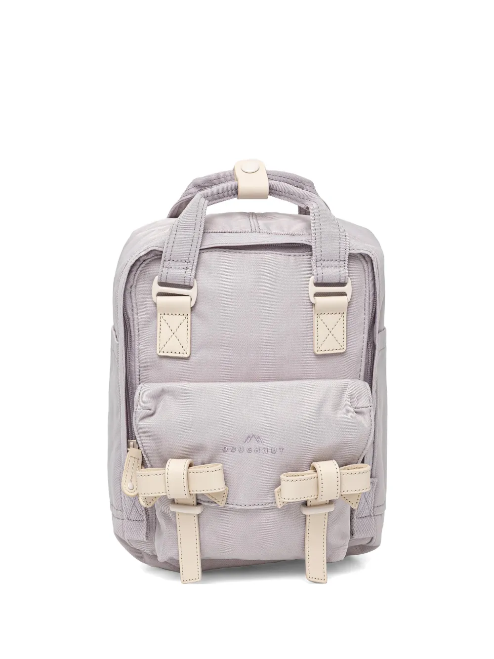 Doughnut mini Macaroon Ribbon x Unicorn bow-detail buckle-fastening backpack - Viola