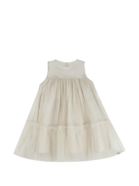 Donsje vestido sin mangas con capas de tul