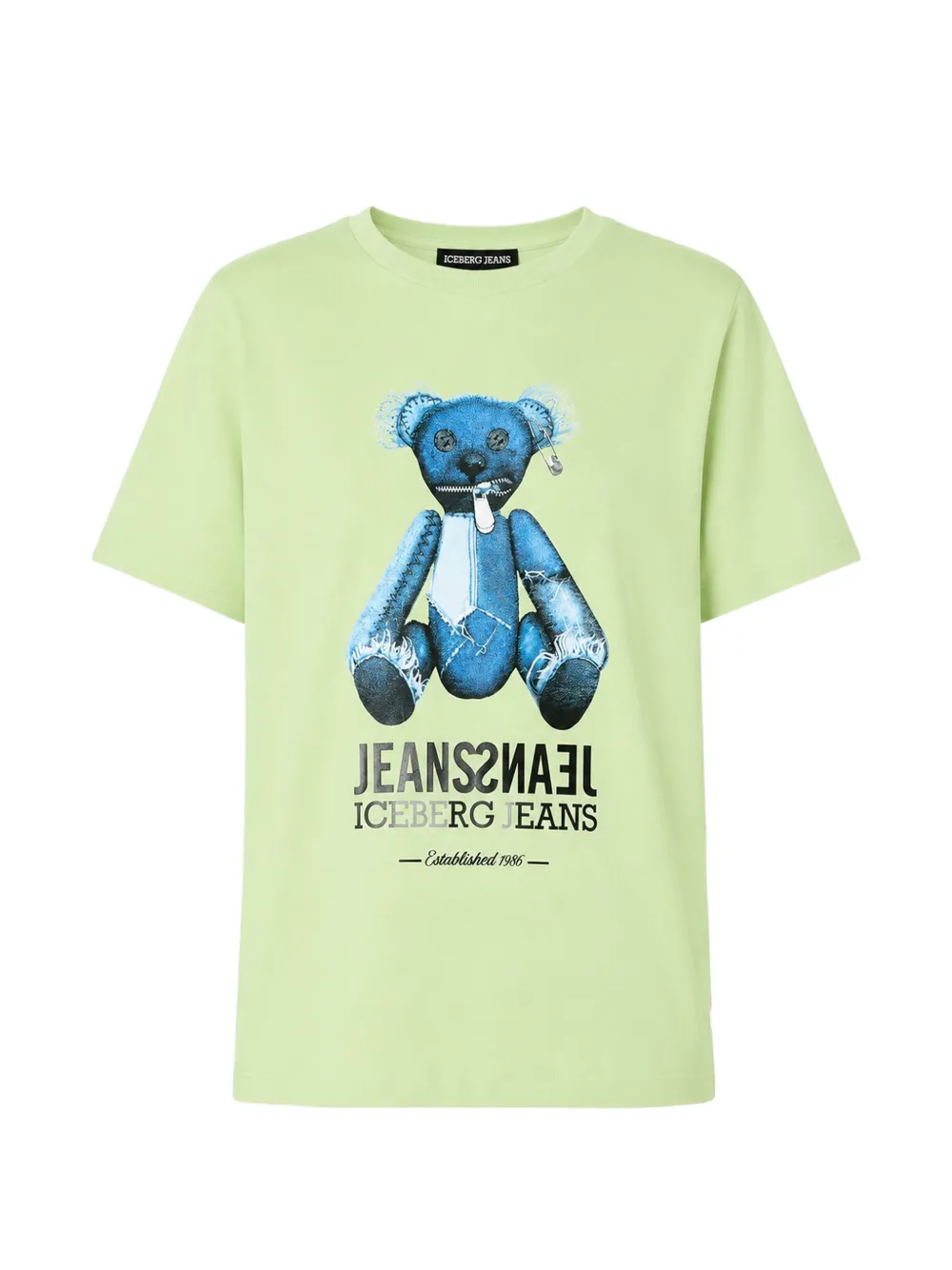 Iceberg teddy bear-print T-shirt - Verde