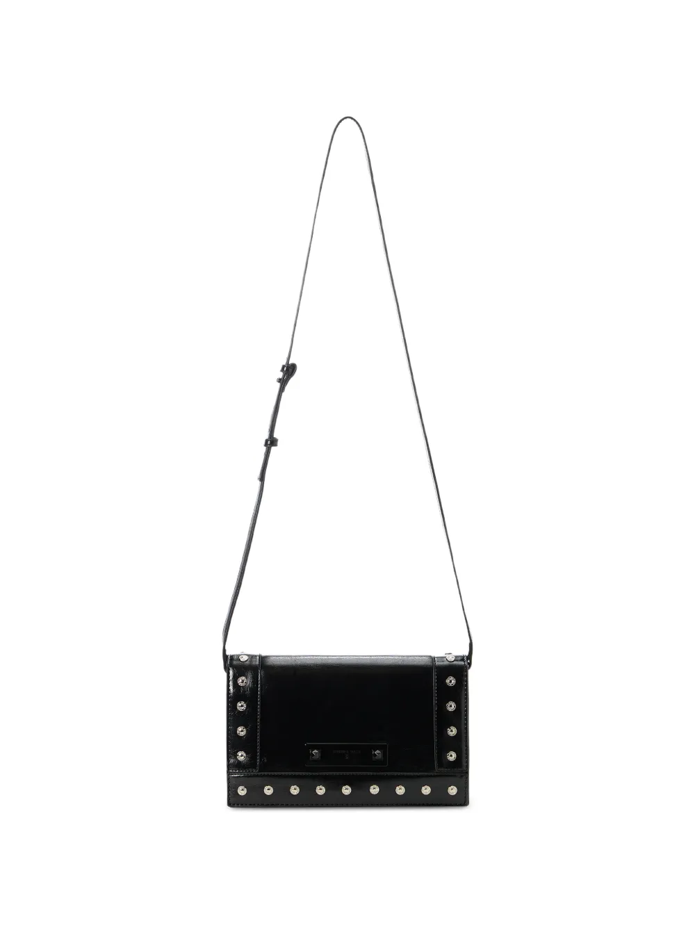 Iceberg stud-embellished shoulder bag - Nero