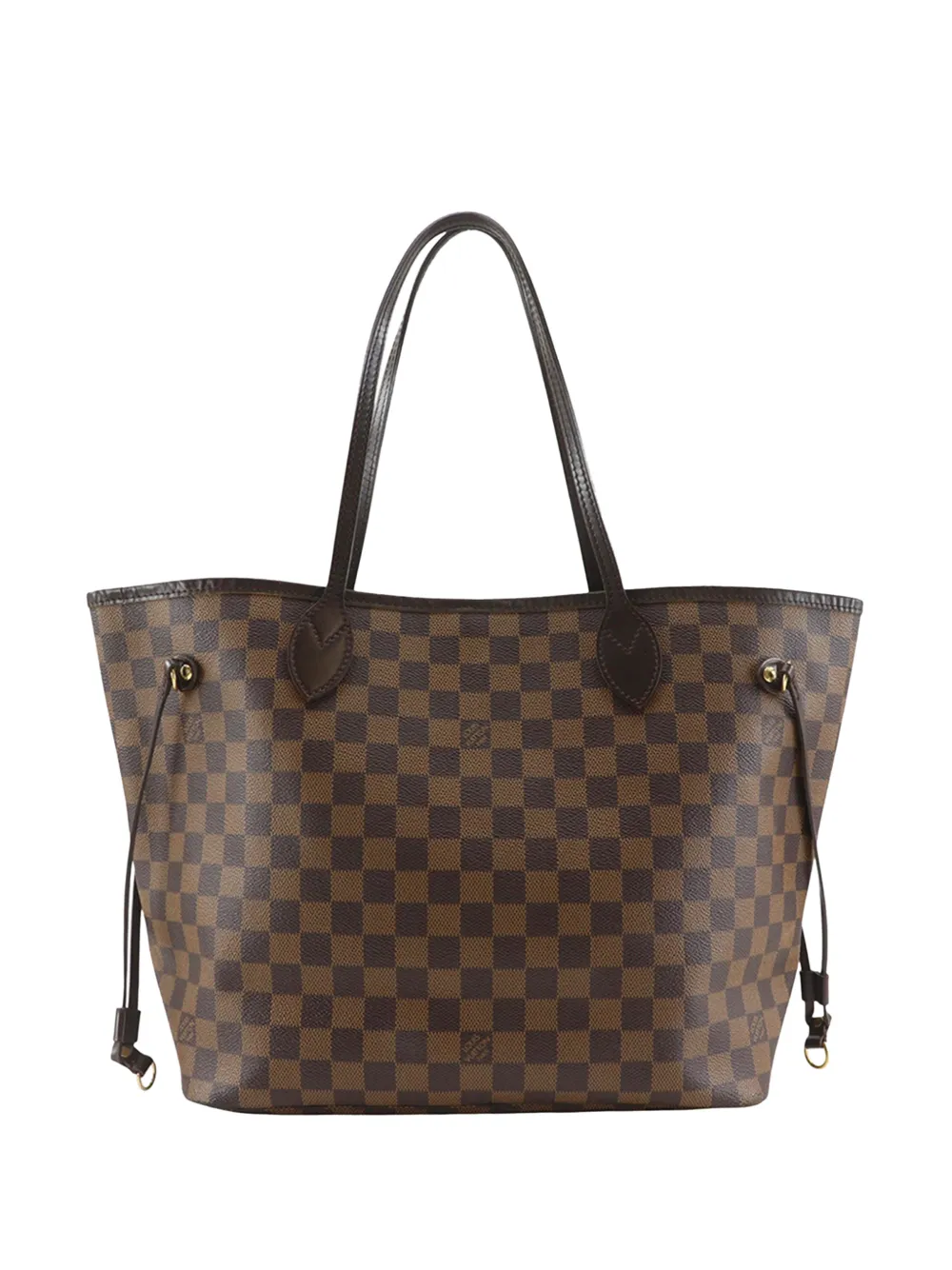Louis Vuitton Pre-Owned 2012 Damier Ebene Neverfull MM tote bag - Marrone