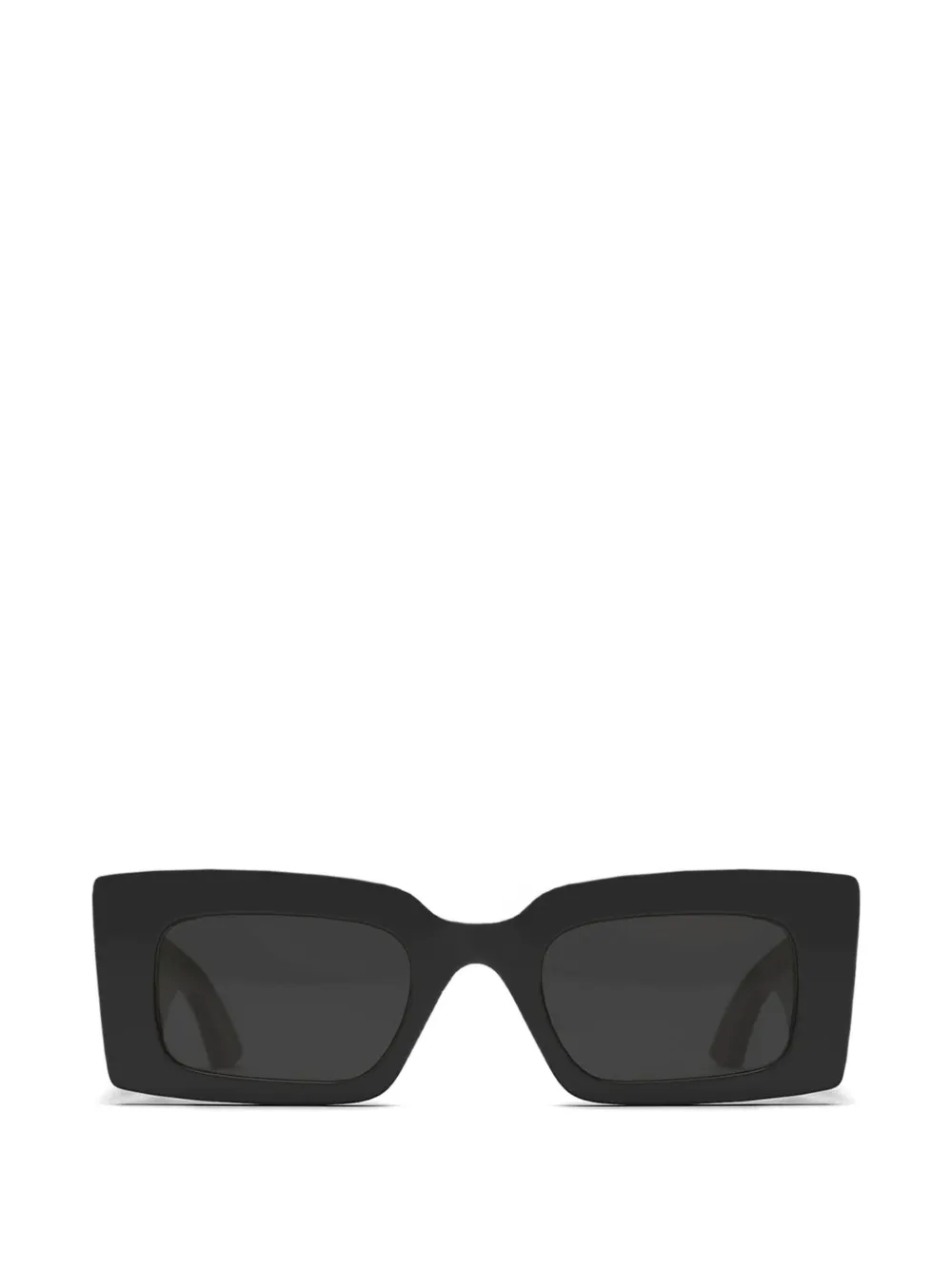 Han Kjøbenhavn Deville rectangle-frame sunglasses - Nero