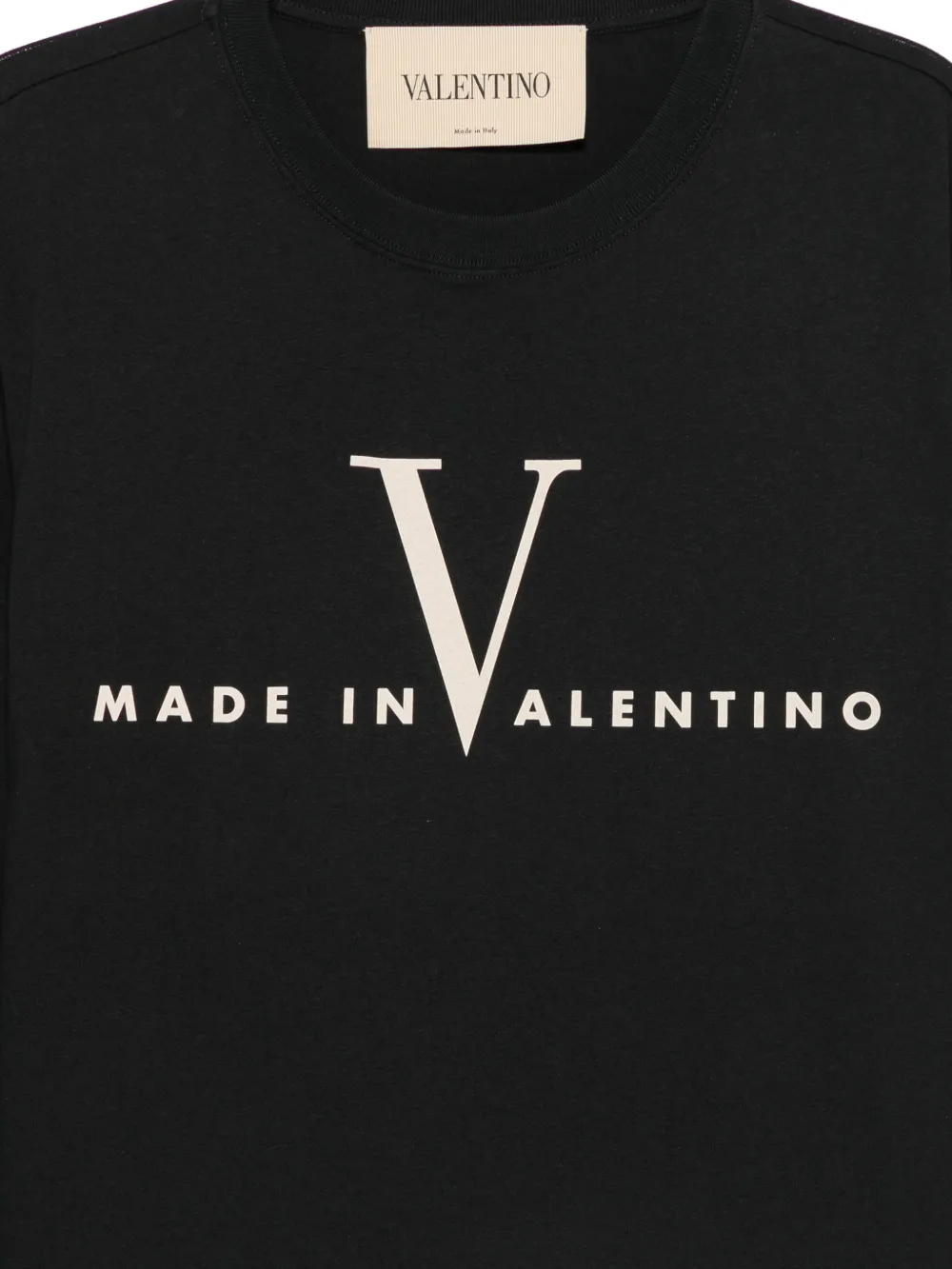 Valentino Garavani T-shirt met logoprint Zwart