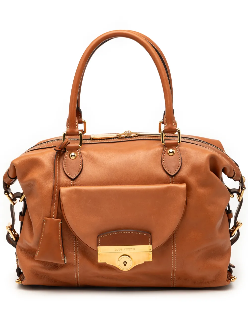 Louis Vuitton Pre-Owned 2008 Veau Sac Louis satchel - Marrone