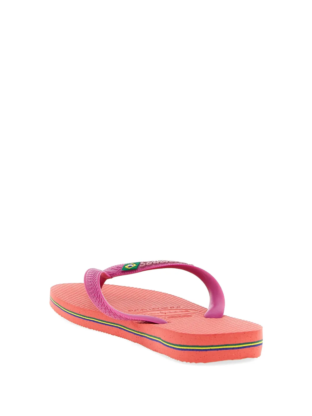 Havaianas Brasil sandalen met logo Roze