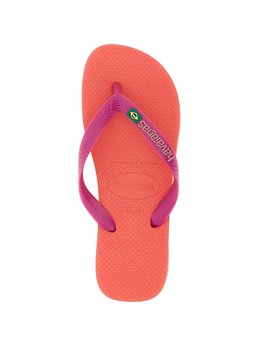 Havaianas Brasil sandalen met logo Roze