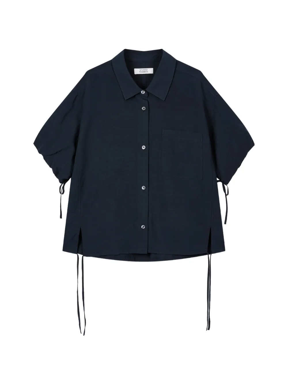 TOMBOY balloon-sleeve shirt - Blu