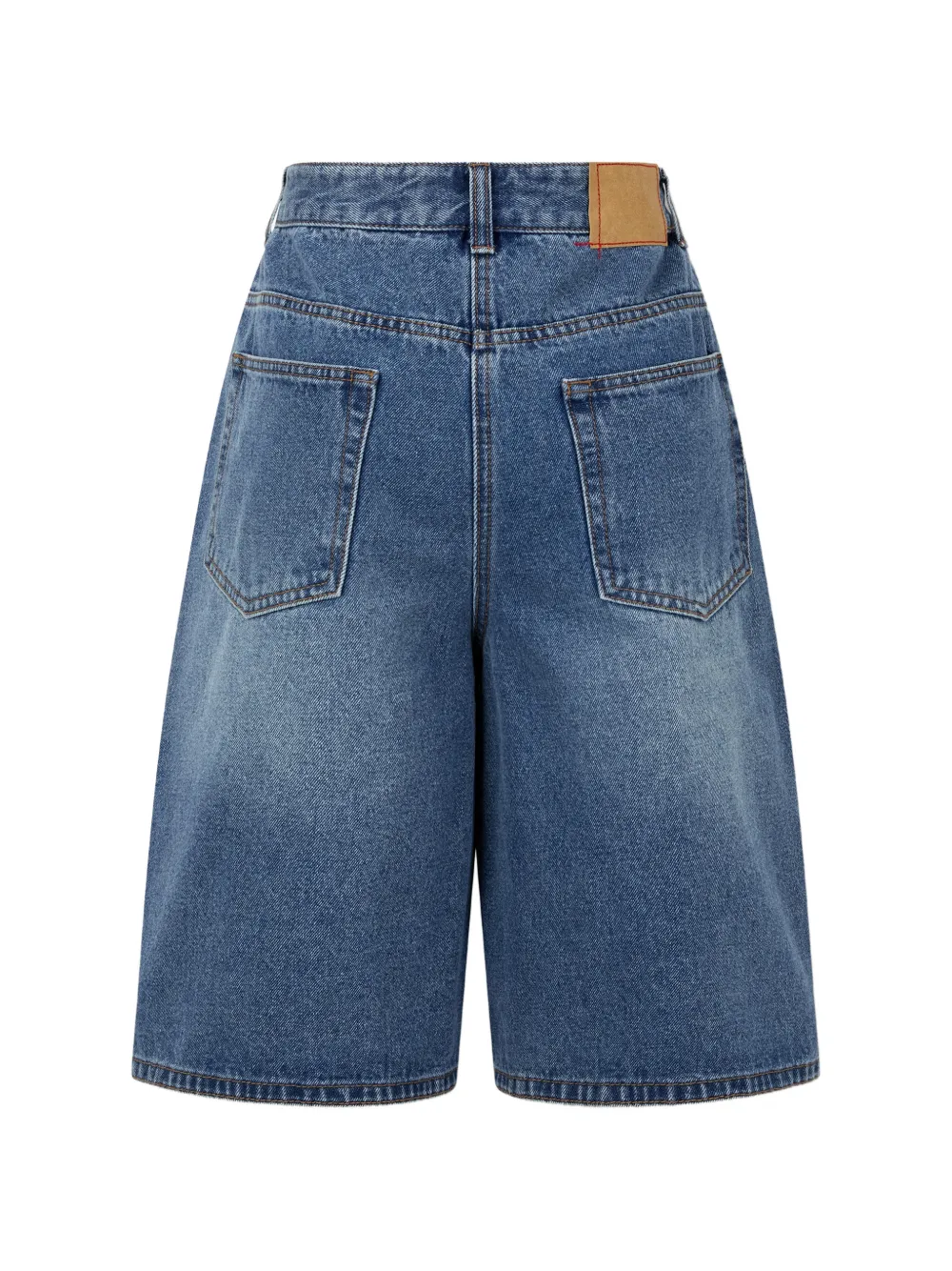 TOMBOY High waist denim shorts Blauw